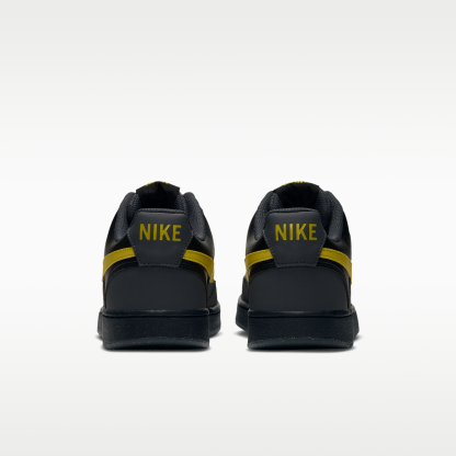 Nike Court Vision Low - Dark Smoke Grey/Μαύρο/Chrome Yellow - 6