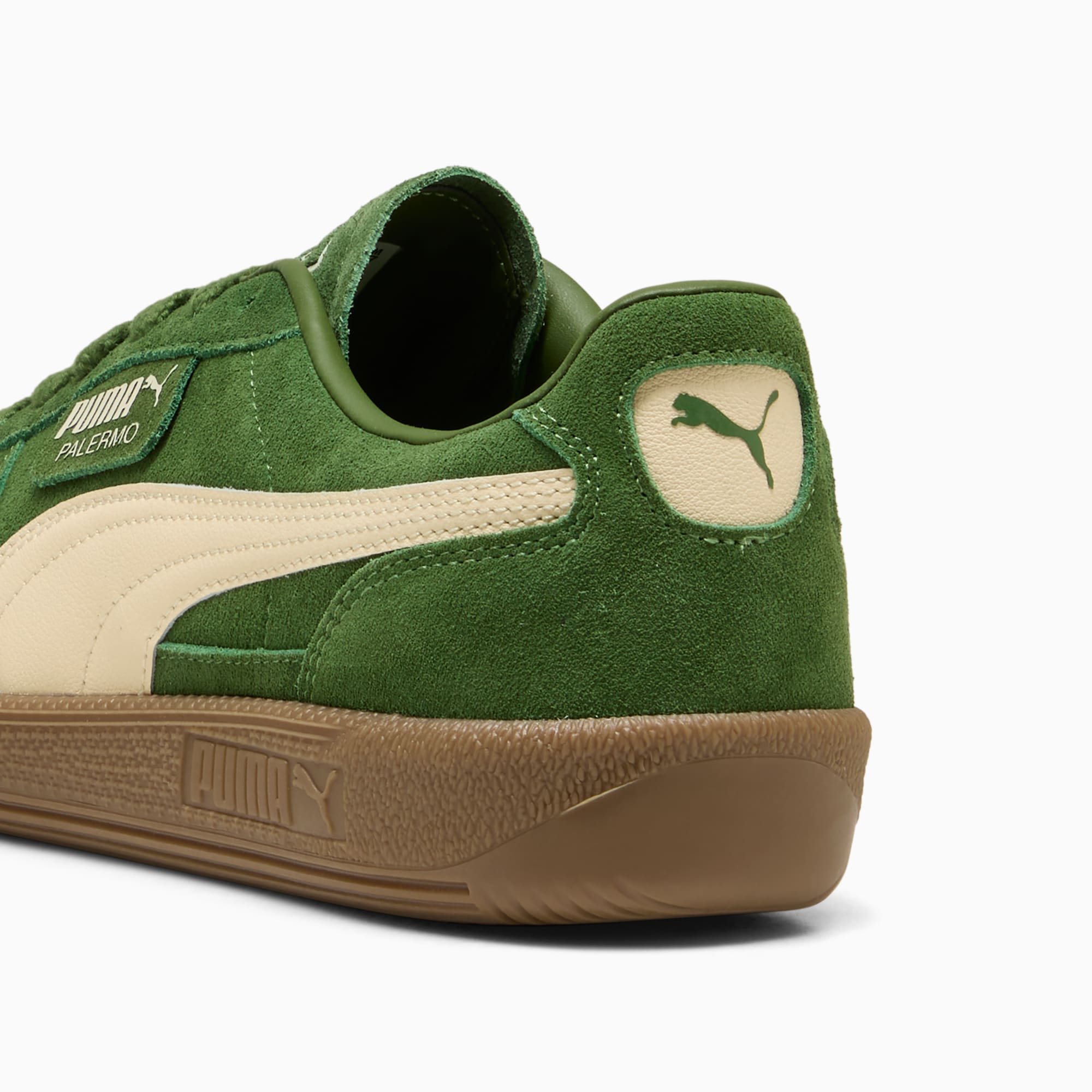 Palermo Sneakers Unisex - Earthy Green-Buttercream