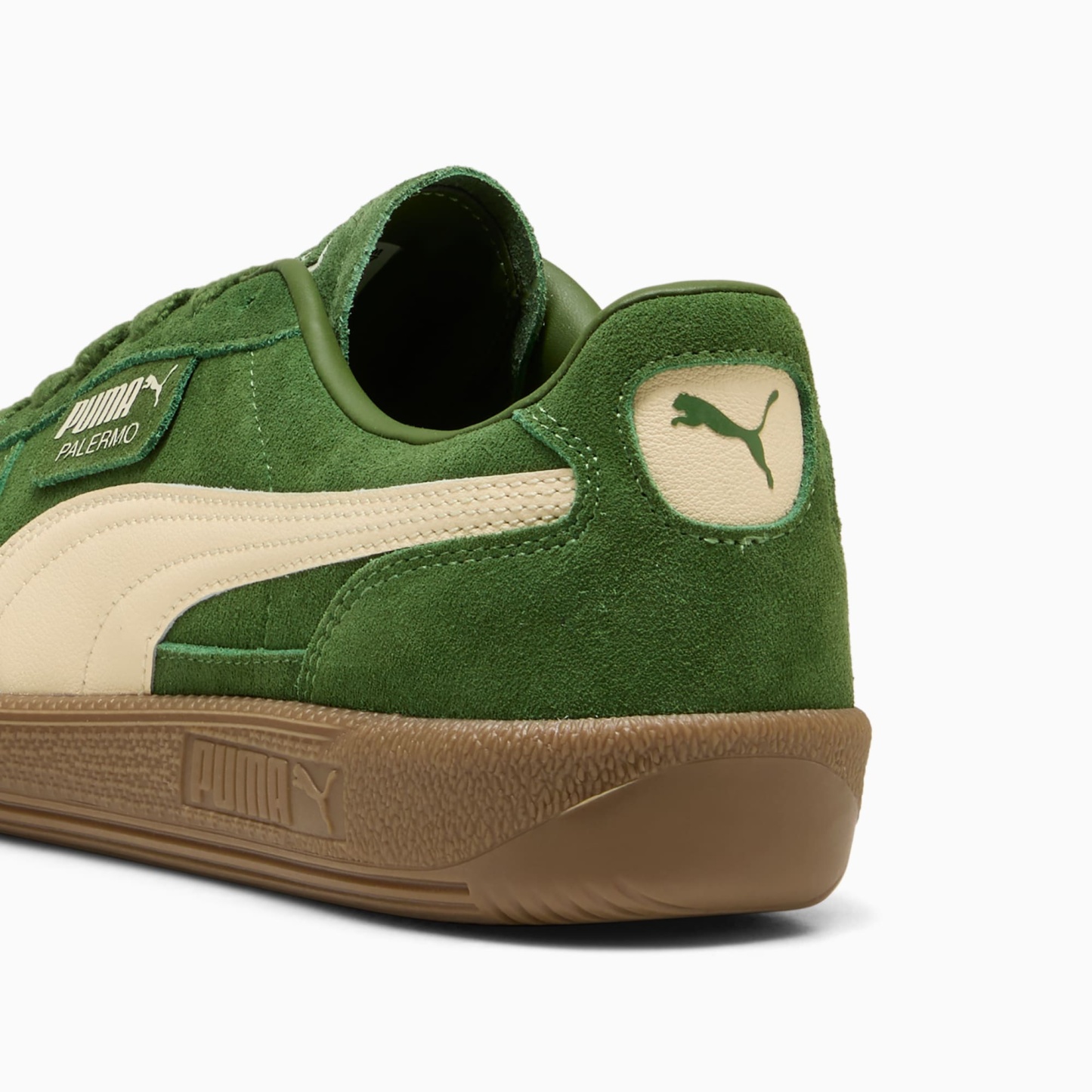 Palermo Sneakers Unisex - Earthy Green-Buttercream