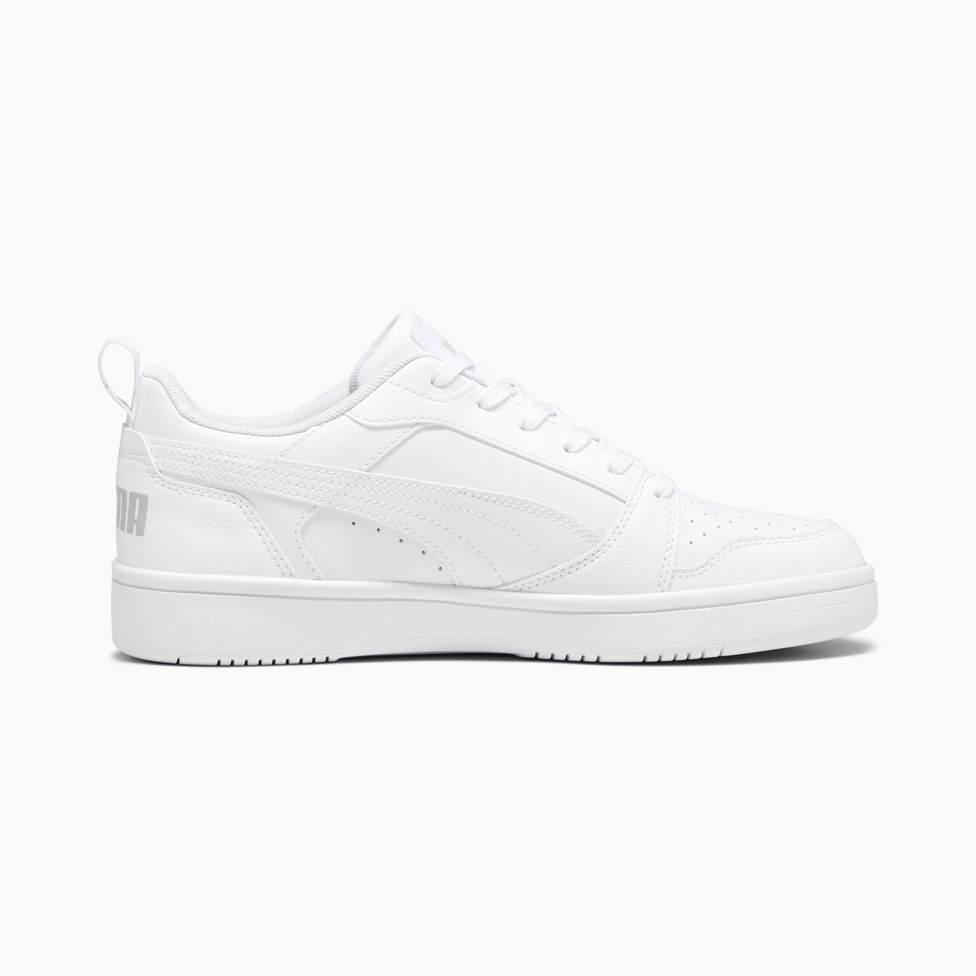 Rebound V6 Low Sneakers - PUMA White-Cool Light Gray