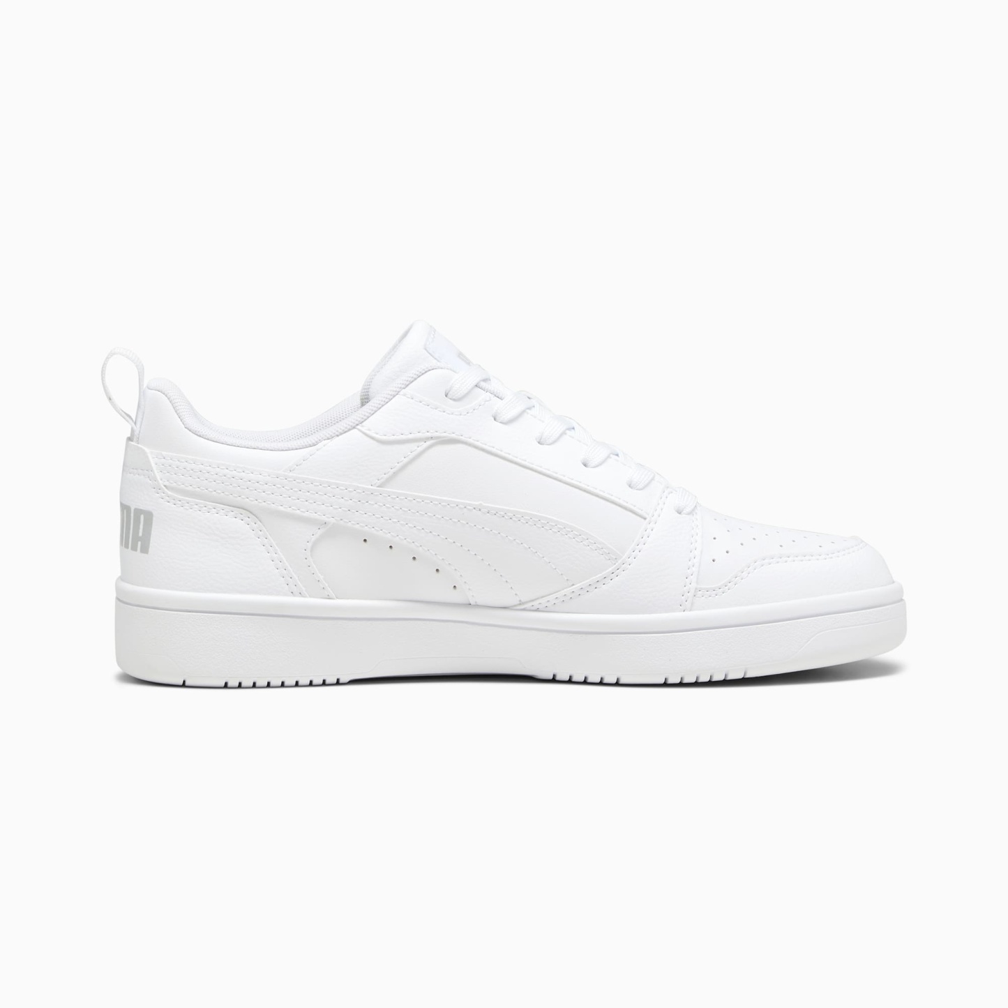 Rebound V6 Low Sneakers - PUMA White-Cool Light Gray