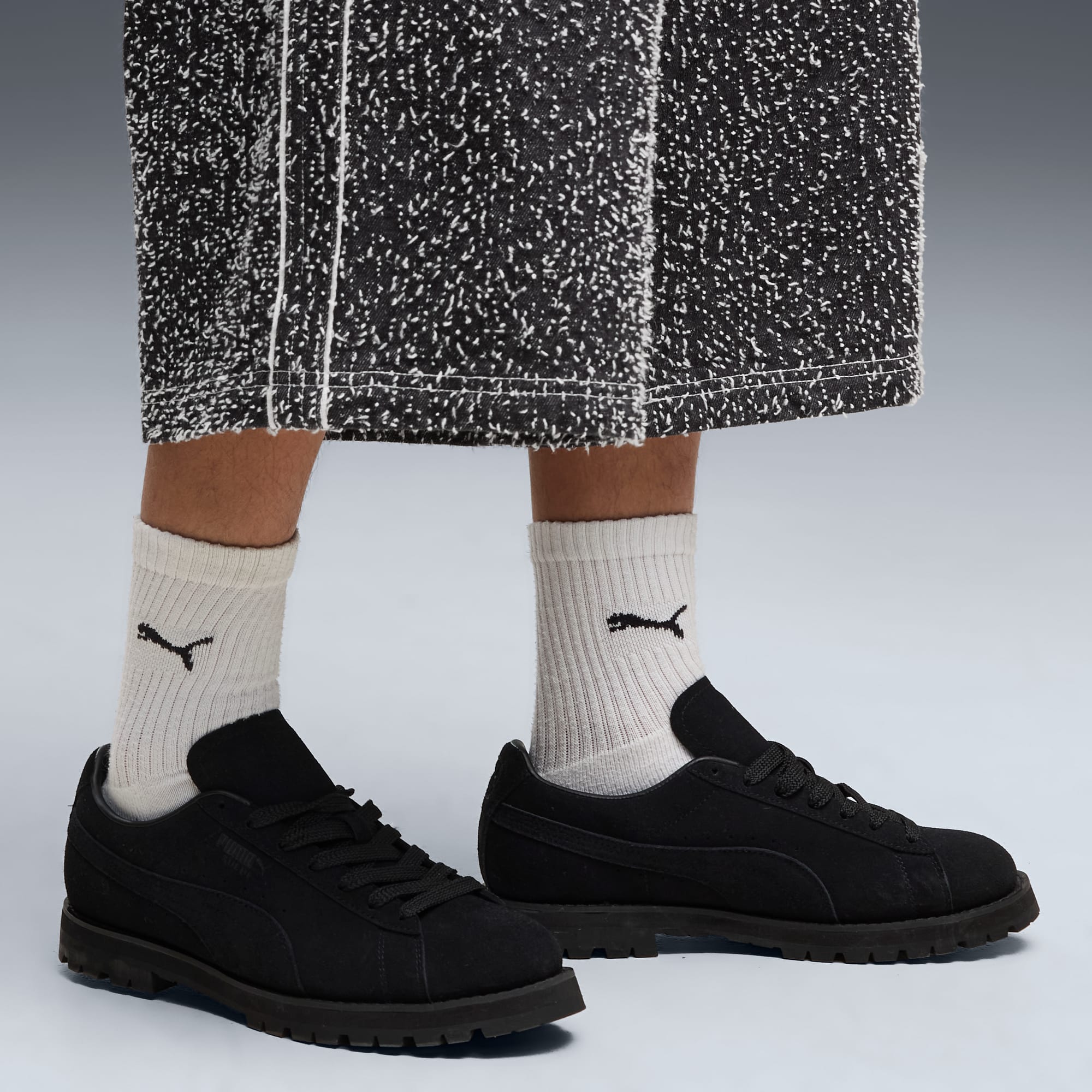 Suede Vibram® Sneakers Unisex - PUMA Black