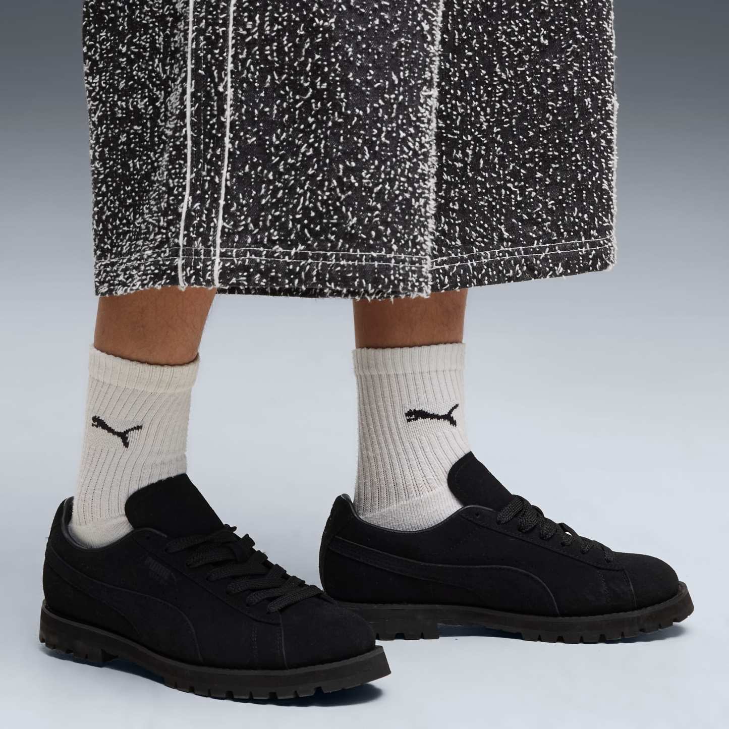 Suede Vibram® Sneakers Unisex - PUMA Black