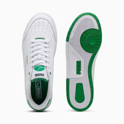 CA Match Sneakers - PUMA White-Archive Green