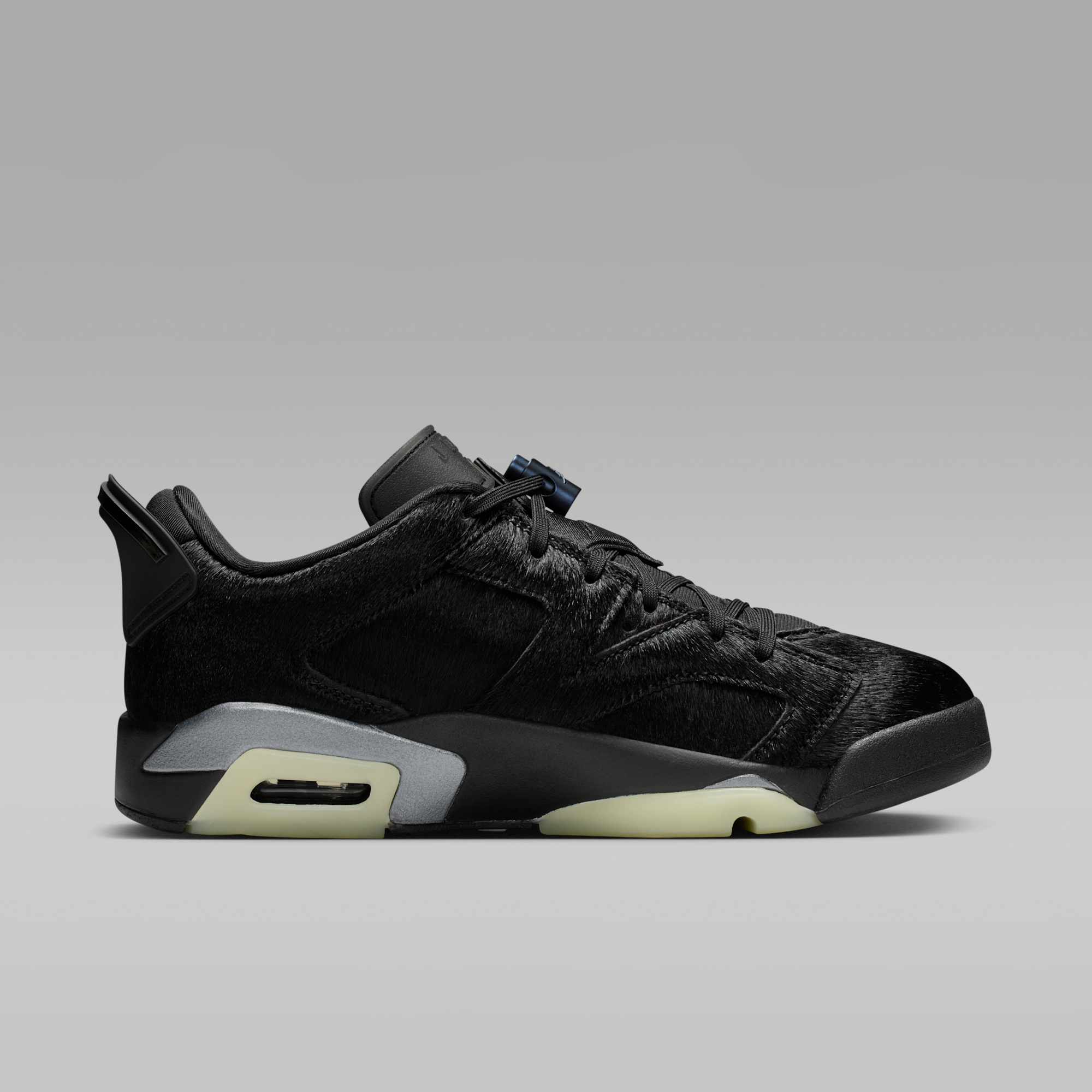 Air Jordan 6 Retro Low - Μαύρο/Μαύρο/Μαύρο - 3
