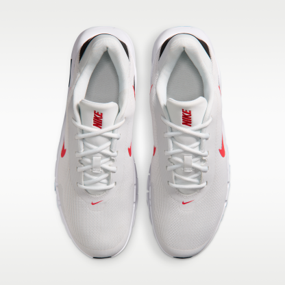 Nike Flex Train - Off White/Λευκό/Μαύρο/University Red - 4