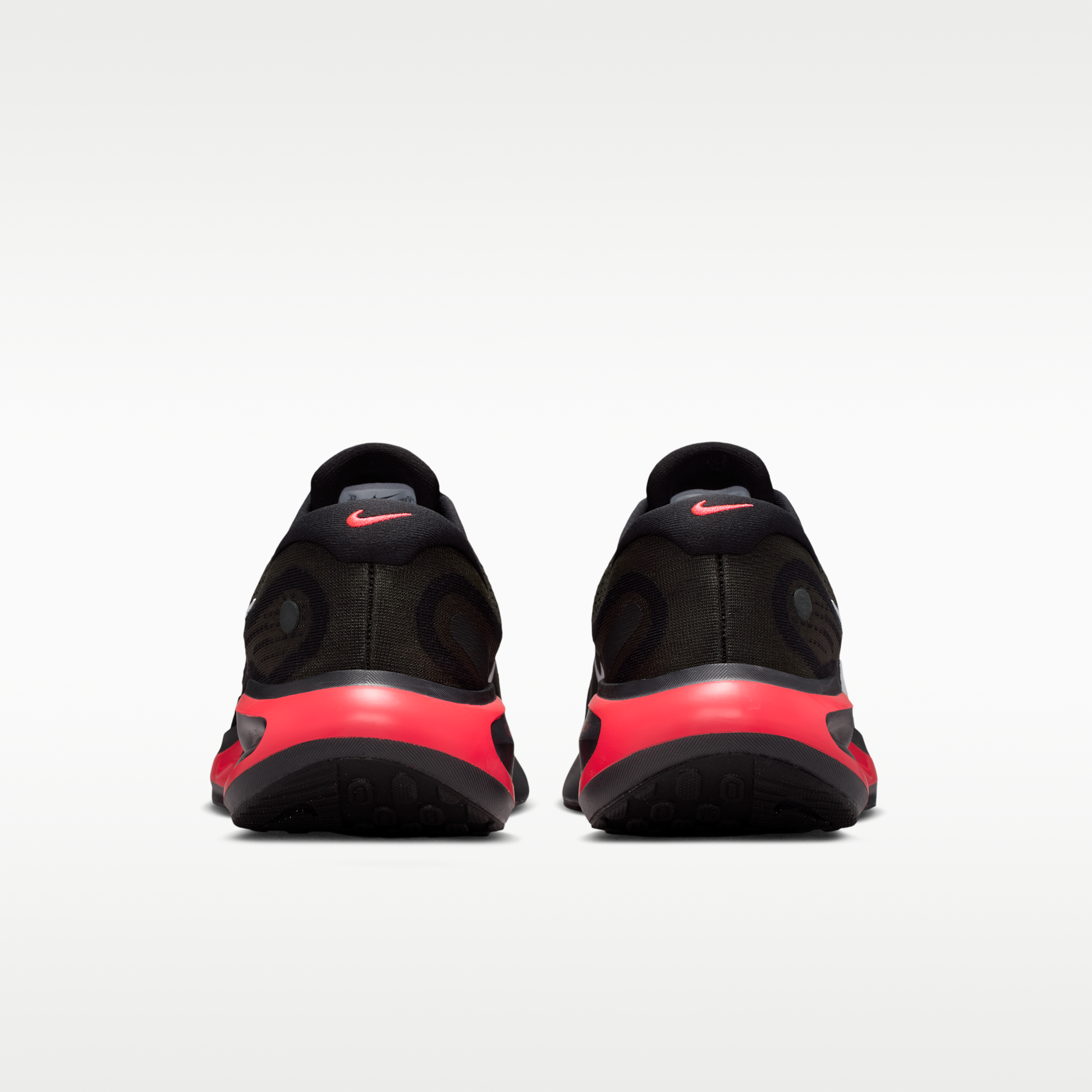 Nike Journey Run - Μαύρο/Dark Smoke Grey/Red Orbit/Λευκό - 6