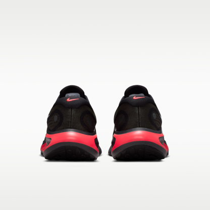 Nike Journey Run - Μαύρο/Dark Smoke Grey/Red Orbit/Λευκό - 6