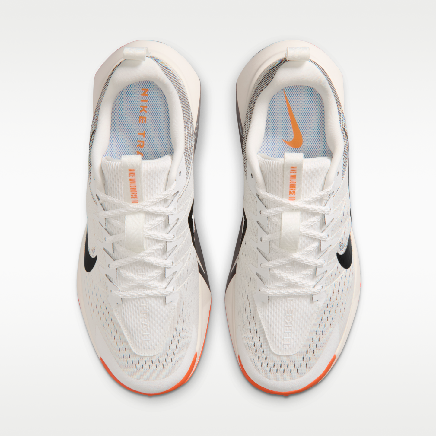 Nike Wildhorse 10 - Summit White/Safety Orange/Phantom/Μαύρο - 4