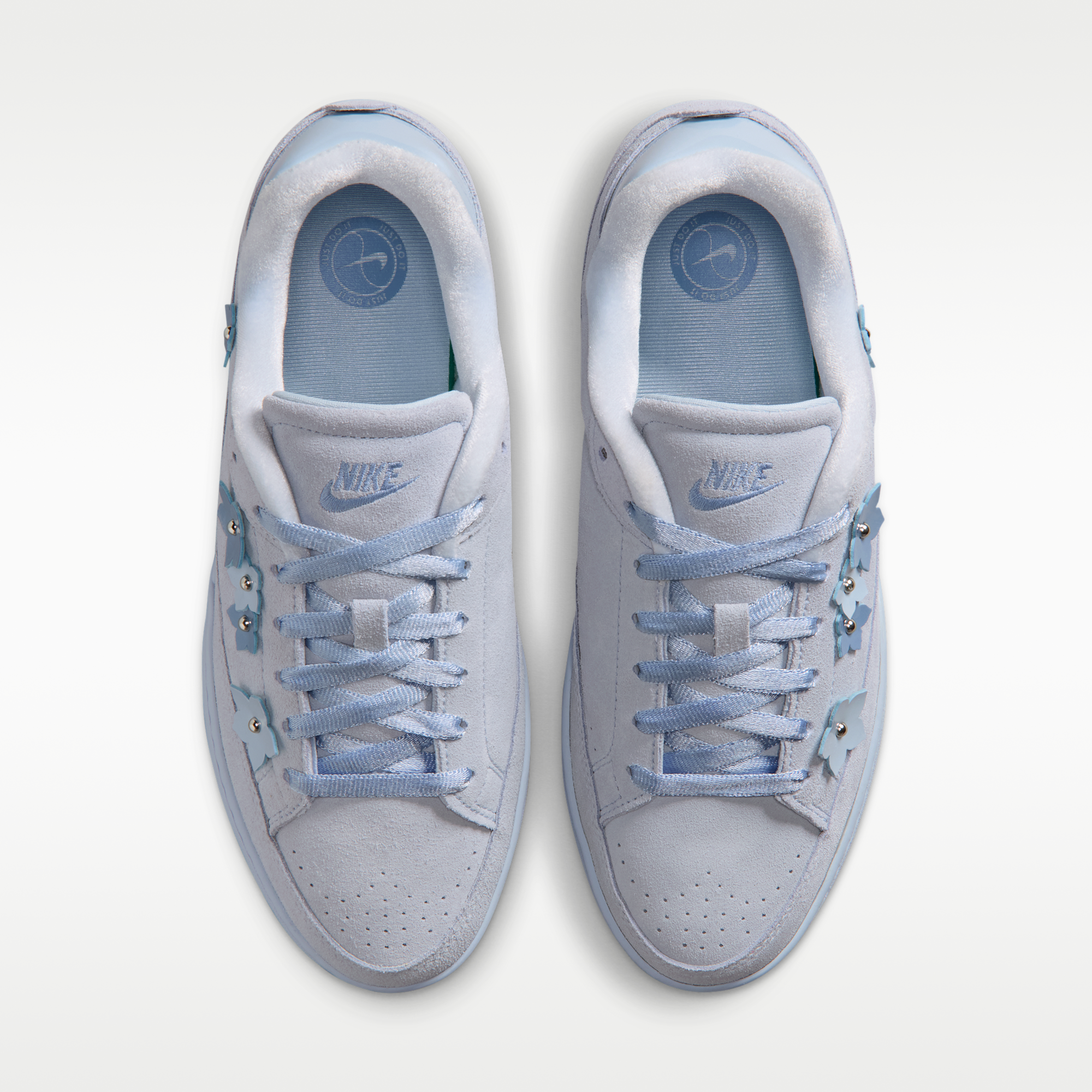 Nike Tennis Centre "Florette" - Hydrogen Blue/Hydrogen Blue/Metallic Silver/Work Blue - 4