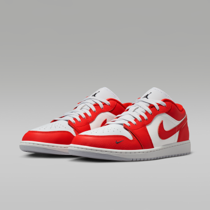Air Jordan 1 Low SE - Chile Red/Summit White/Pure Platinum/Μαύρο - 5