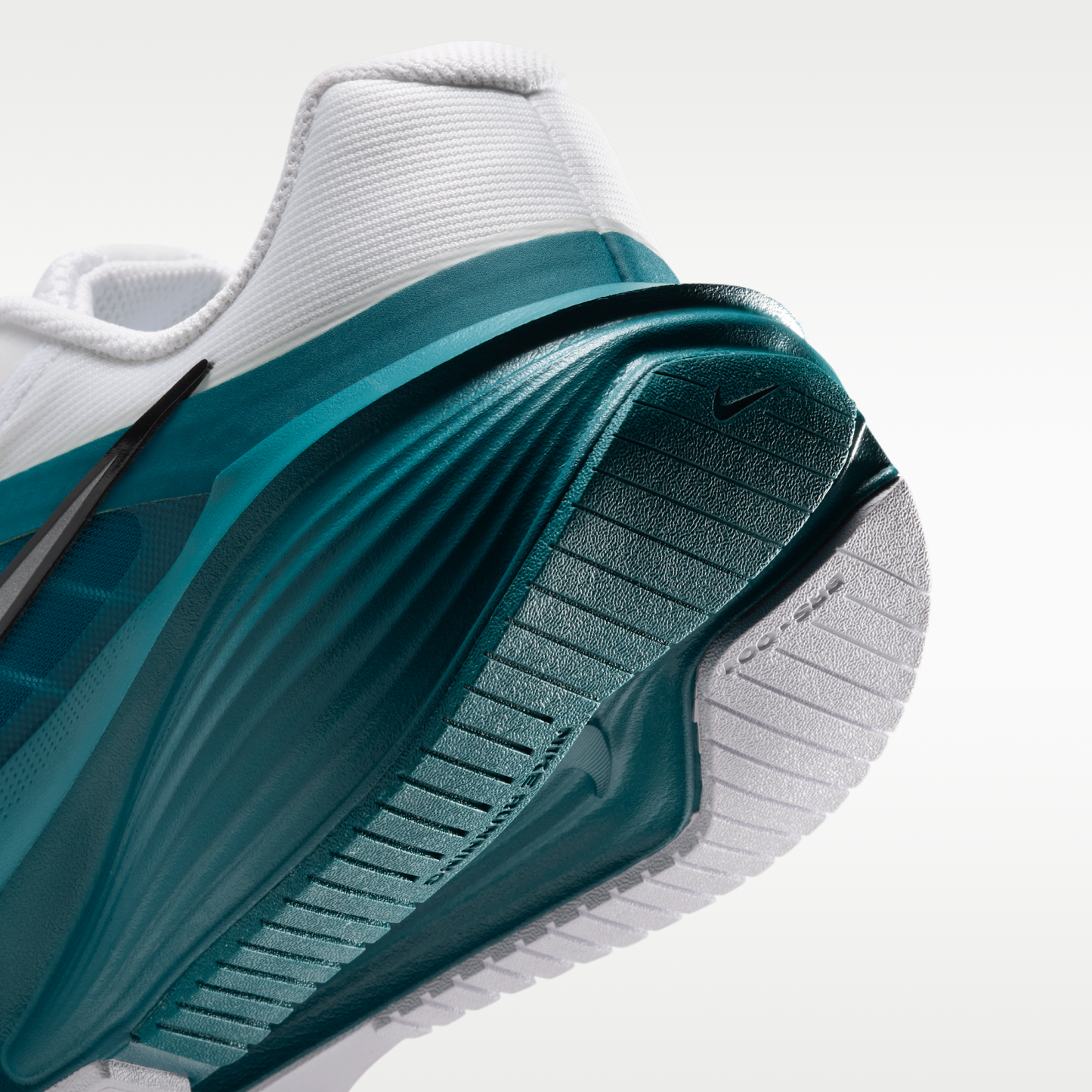 Nike Downshifter 14 - Λευκό/Bright Spruce/Μαύρο/Metallic Silver - 8