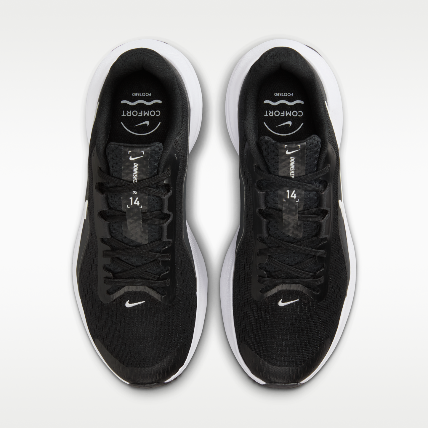 Nike Downshifter 14 - Μαύρο/Anthracite/Wolf Grey/Λευκό - 4