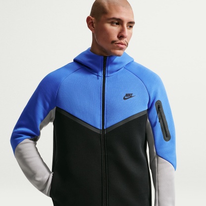Nike Tech - Nike Tech Windrunner-Jacke aus Fleece mit durchgehendem Reißverschluss (Herren)