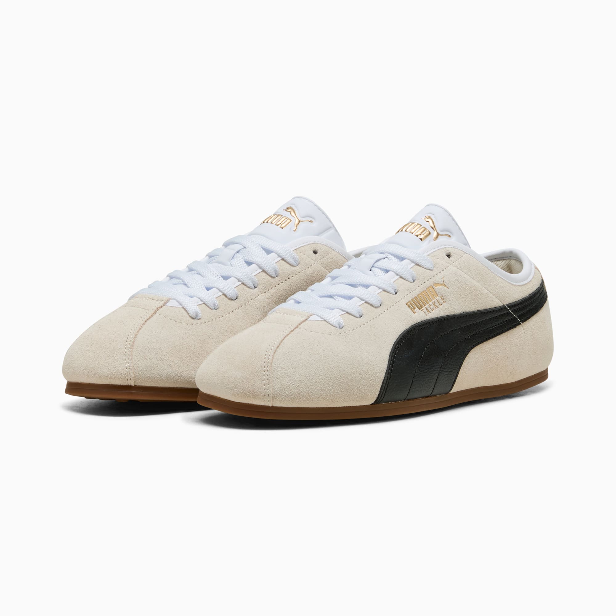 PUMA Tackle Sneakers Unisex - Alpine Snow-PUMA Black-Gum
