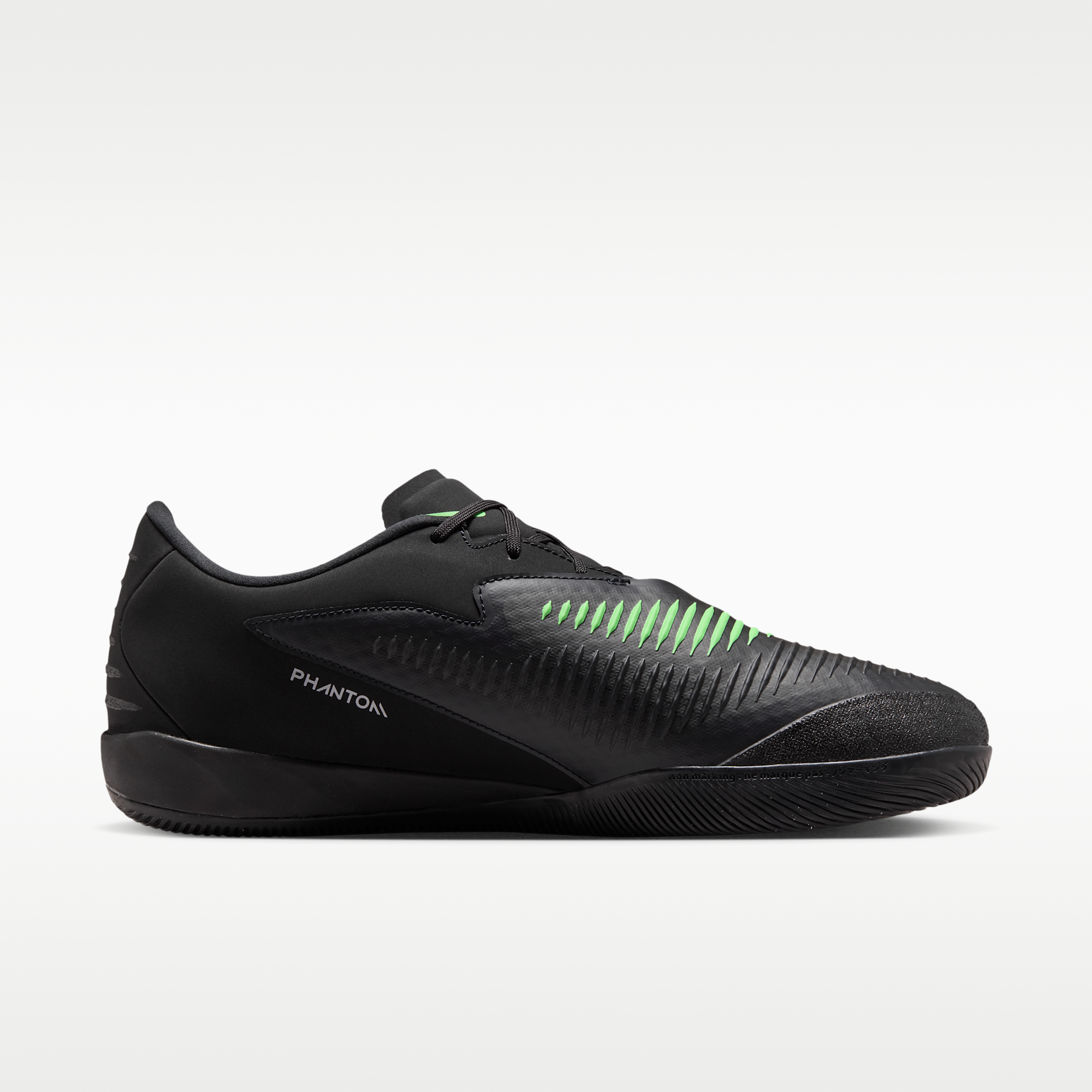 Nike Phantom 6 Low Academy - Μαύρο/Μαύρο/Illusion Green (HQ2319-001) - 3