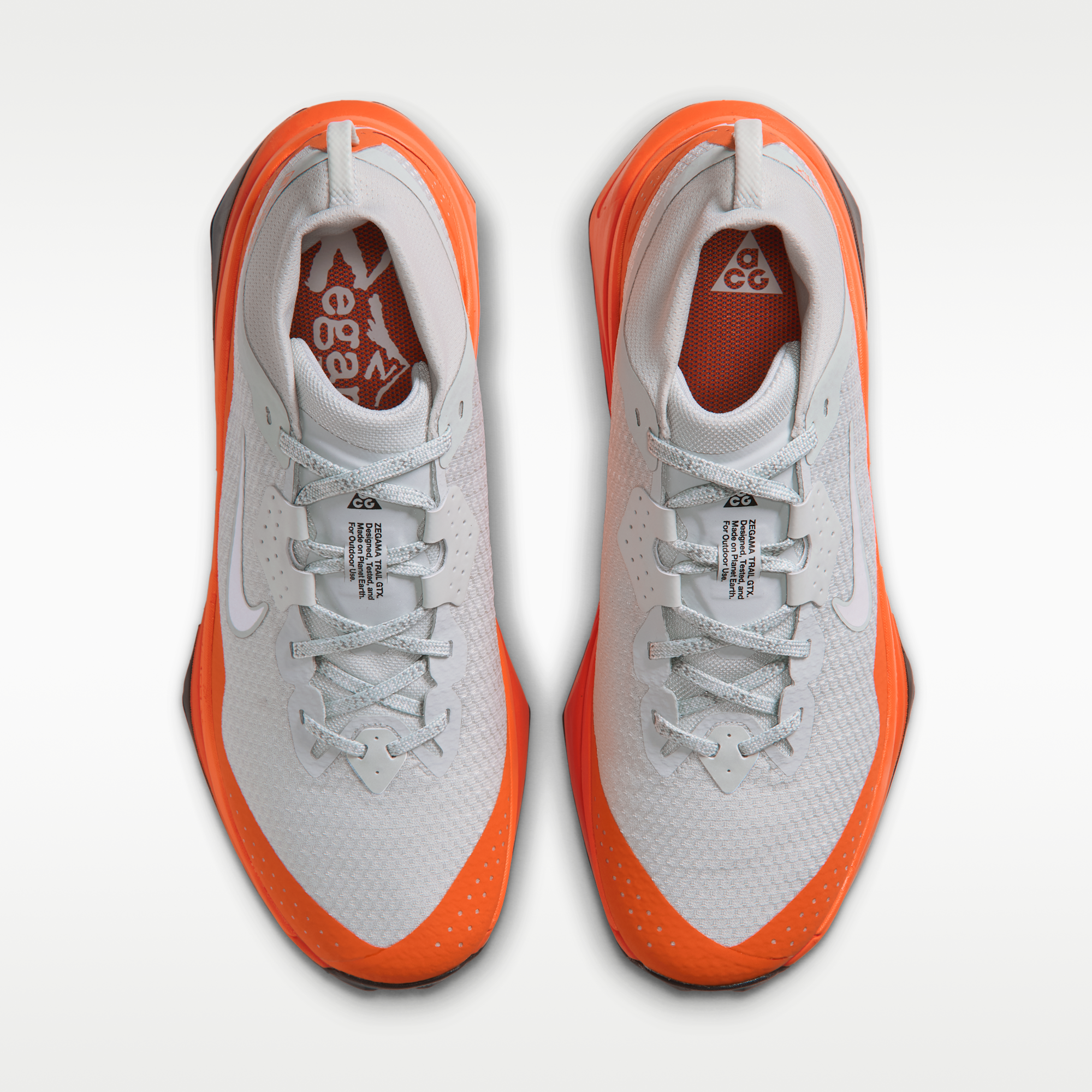 ACG Zegama Trail GORE-TEX - Light Silver/Safety Orange/Μαύρο/Summit White - 5