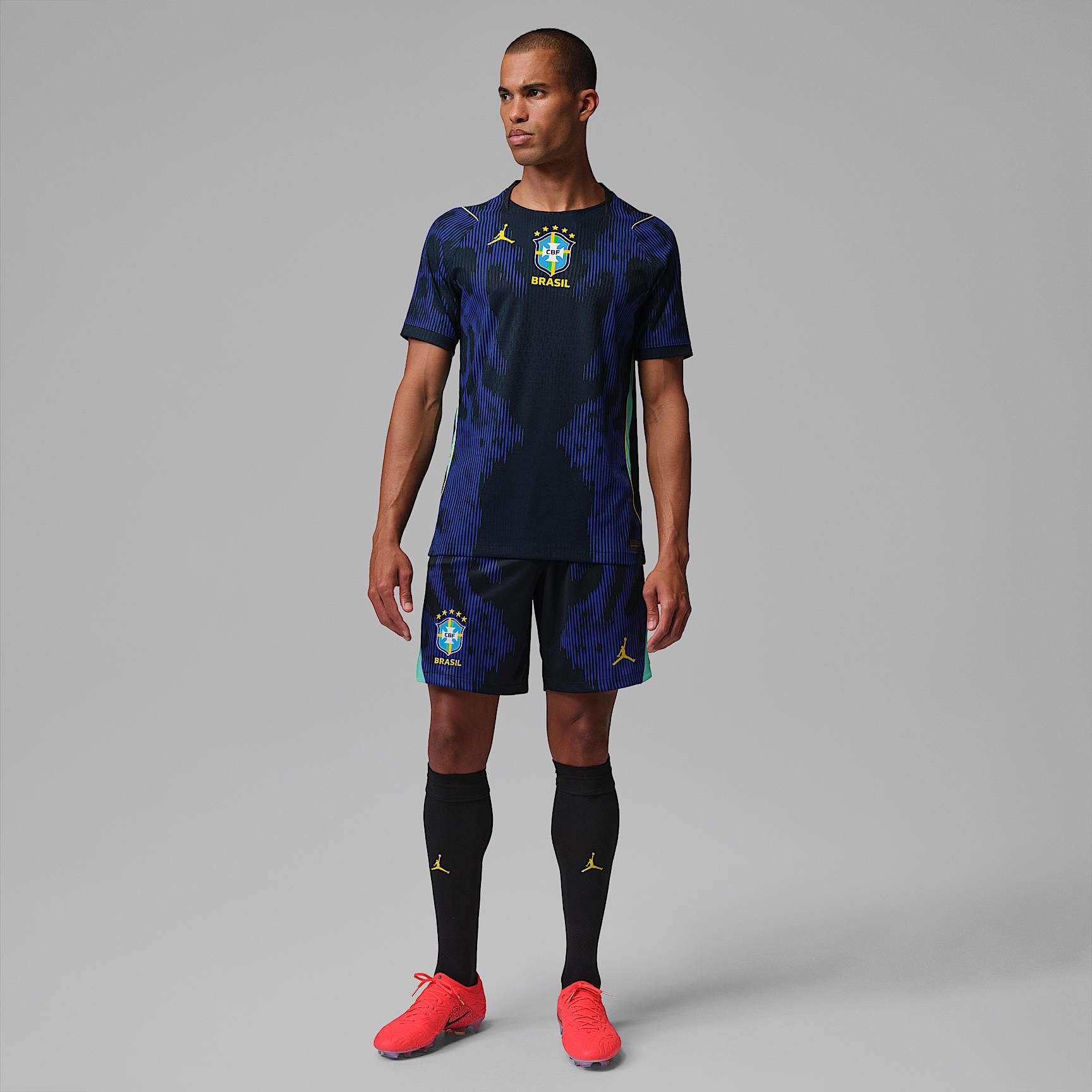 Brasilianische Nationalmannschaft 2026 Match Home - Brasilianische Nationalmannschaft 2026 Match Away Nike Aero-FIT Fußballtrikot (Herren)