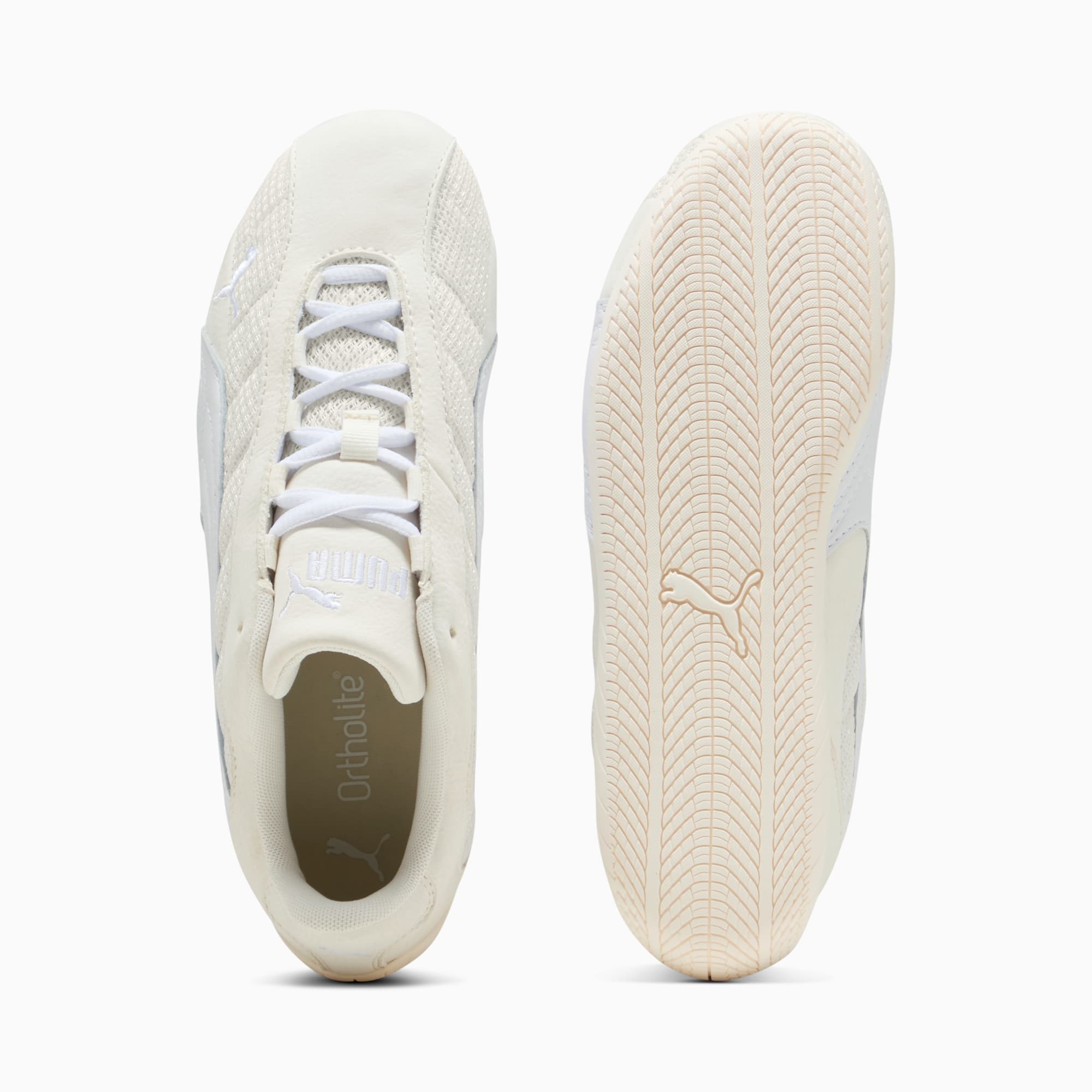 Speedcat Plus Sneakers Unisex - Warm White-PUMA White