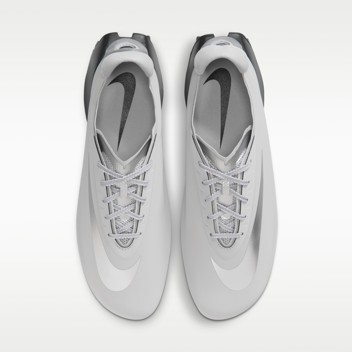 Nike First Sight Noir - Flat Silver/Μαύρο/Metallic Silver - 4