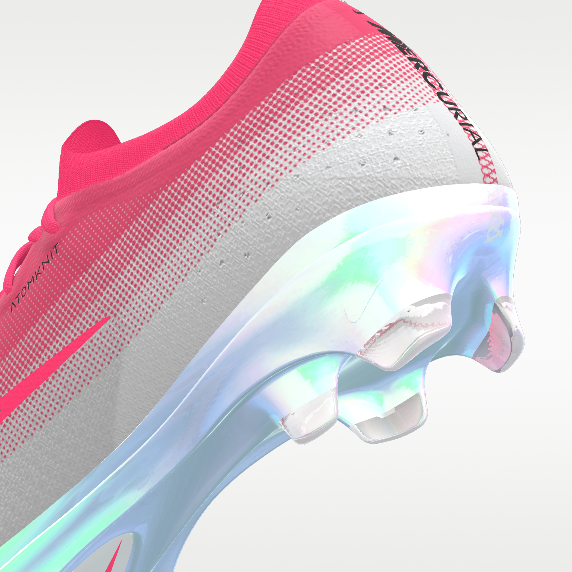 Nike Mercurial Vapor 17 Elite By You - Bright Crimson/Λευκό (4510677869) - 10