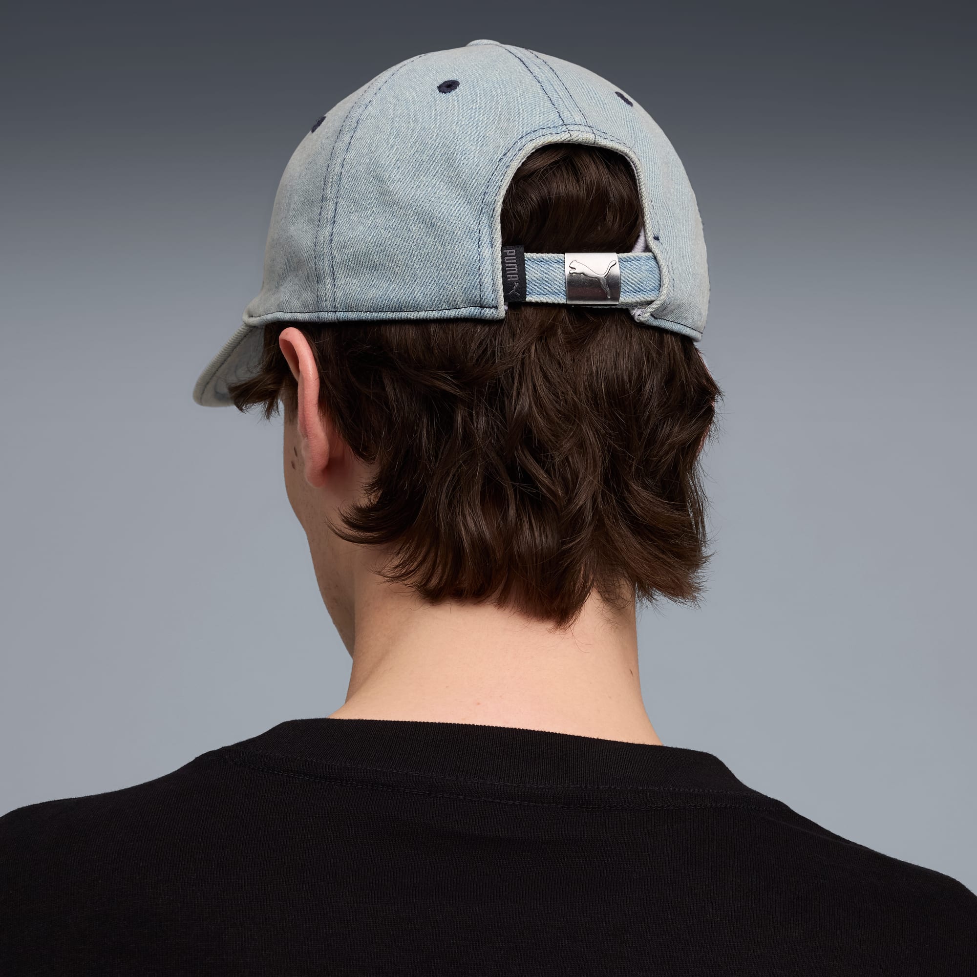 WARDROBE ESS Metal Dad Cap - Faded Denim