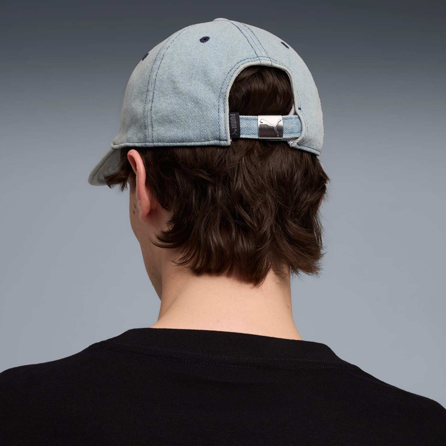 WARDROBE ESS Metal Dad Cap - Faded Denim