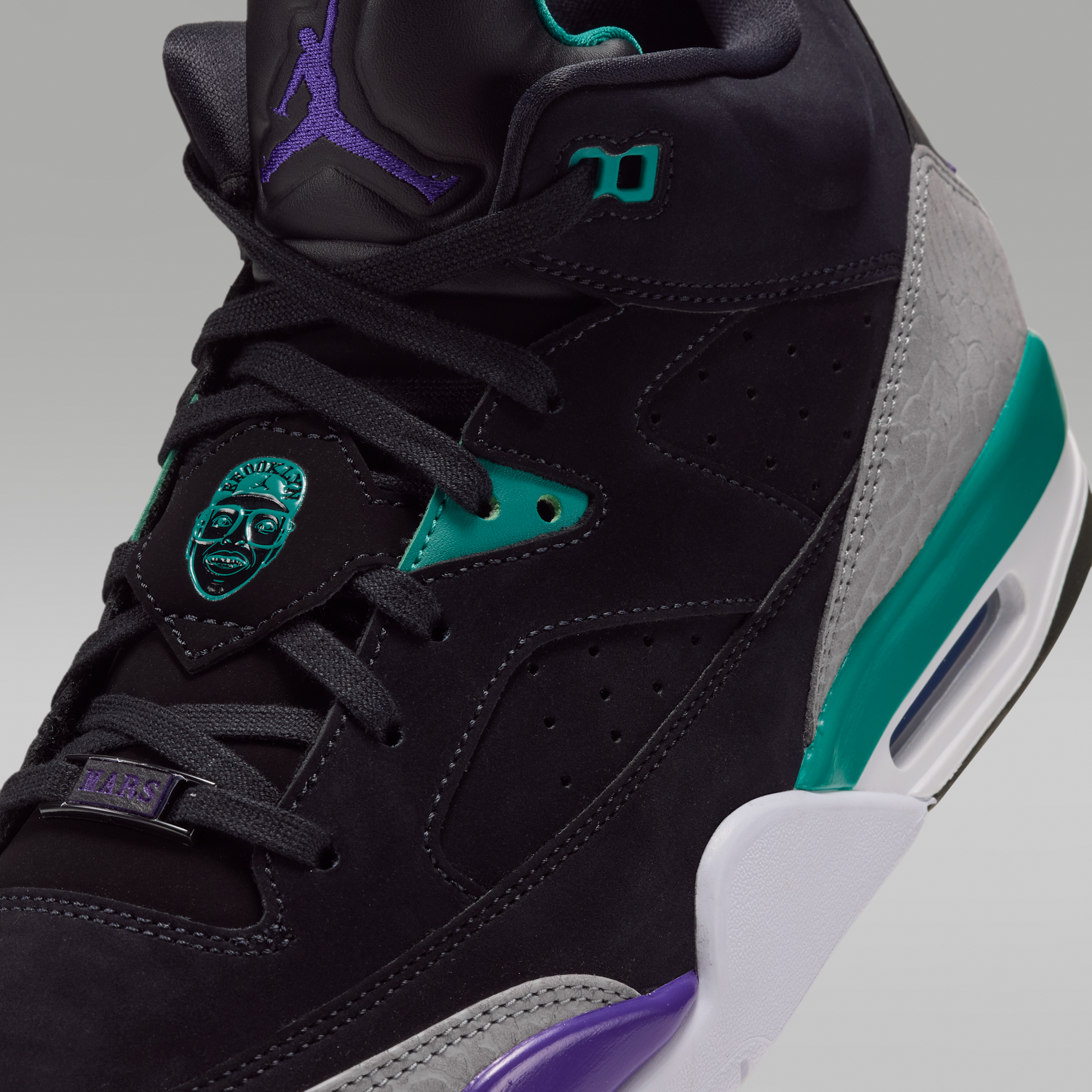 Jordan Son of Mars Low - Μαύρο/Rio Teal/Λευκό/Court Purple - 7