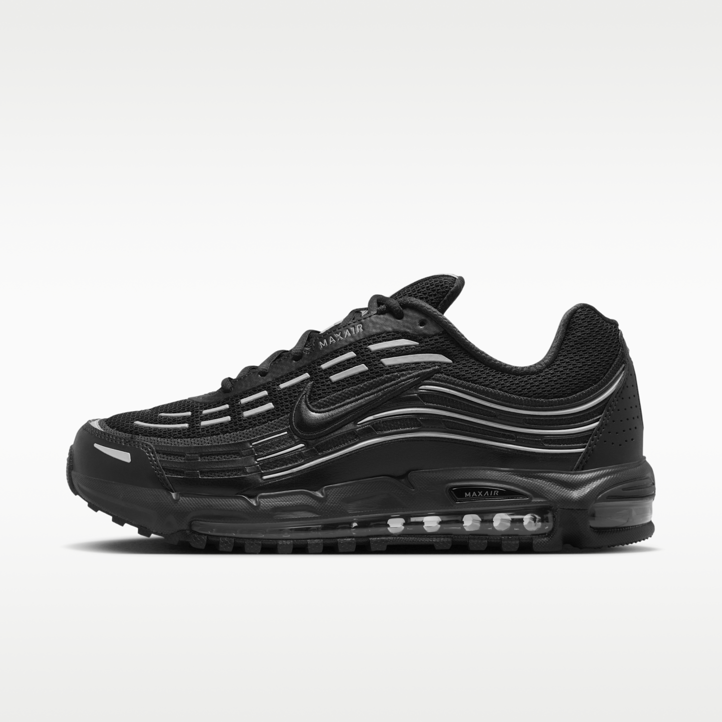 Nike Air Max TL 2.5 - Μαύρο/Μαύρο/Metallic Silver/Μαύρο - 1