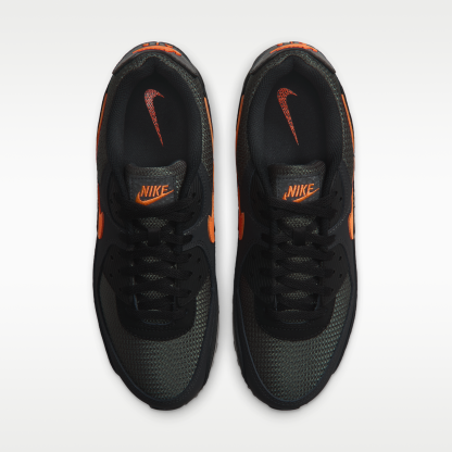 Nike Air Max 90 - Cargo Khaki/Μαύρο/Off Noir/Total Orange - 4