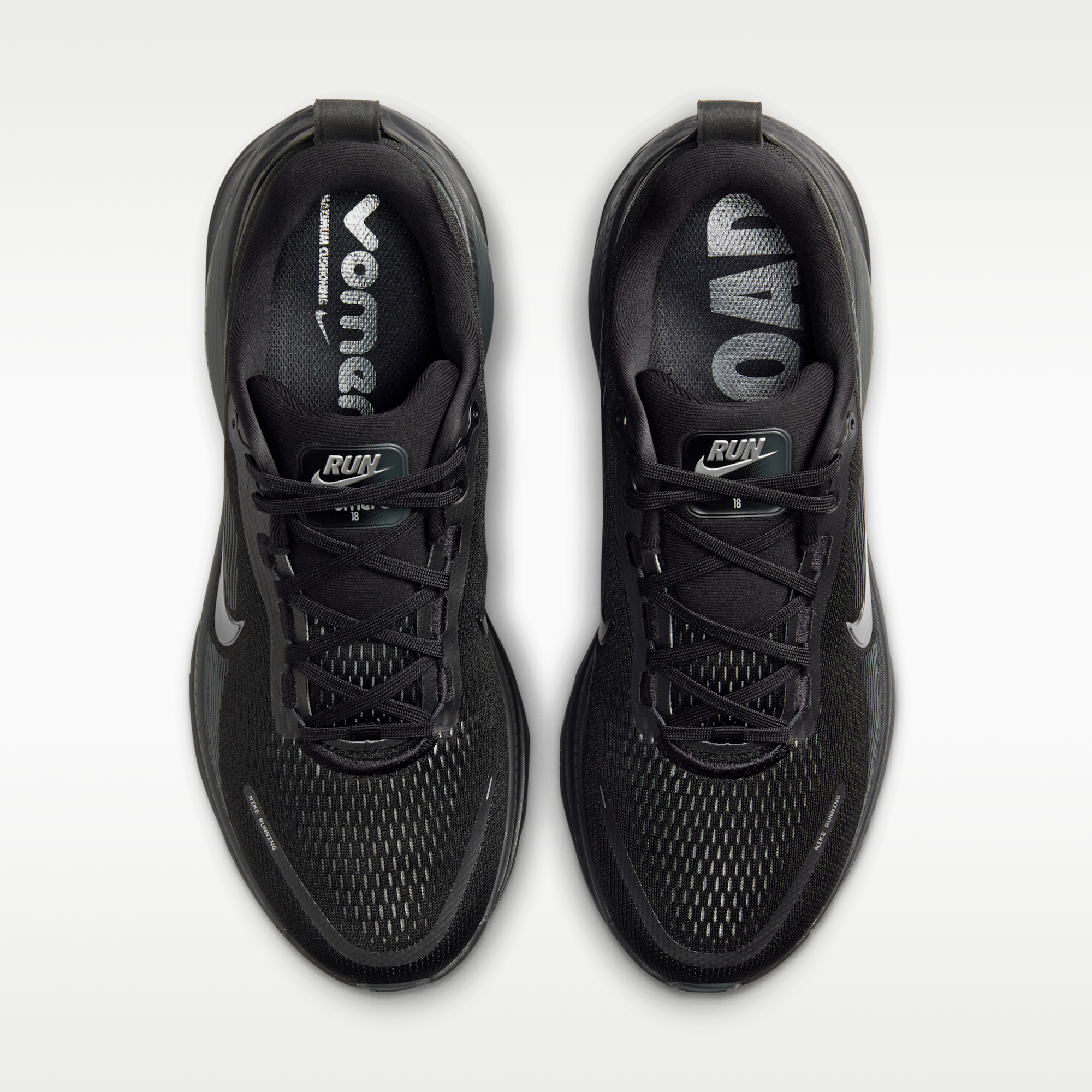 Nike Vomero 18 - Μαύρο/Dark Smoke Grey/Light Smoke Grey/Μαύρο - 4