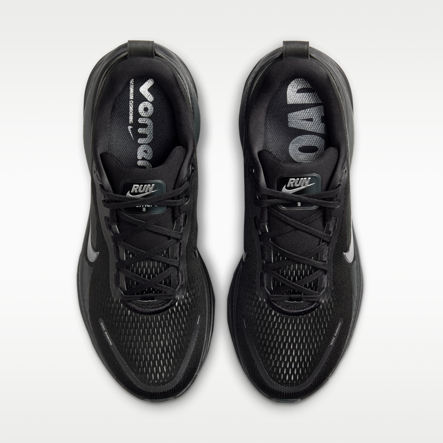 Nike Vomero 18 - Μαύρο/Dark Smoke Grey/Light Smoke Grey/Μαύρο - 4