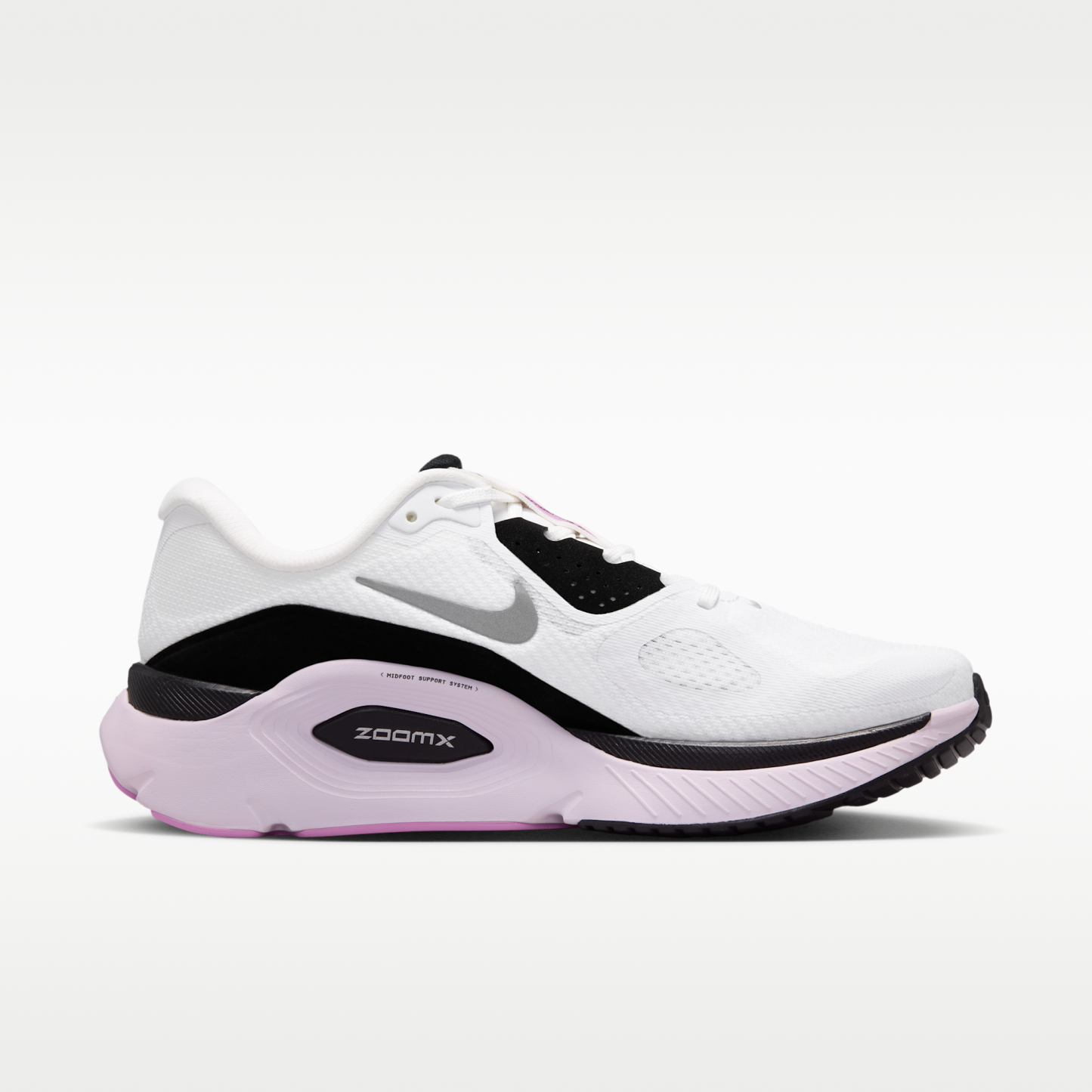 Nike Structure Plus - Λευκό/Μαύρο/Bleached Lilac/Metallic Silver - 3