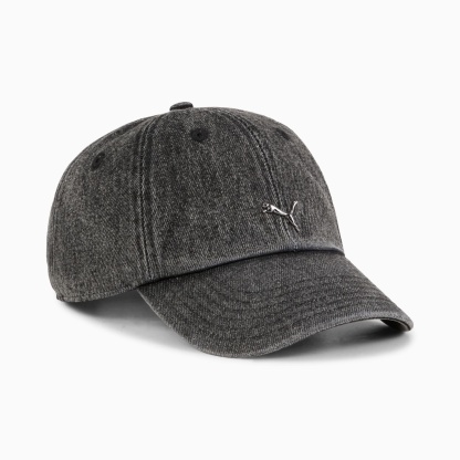 WARDROBE ESS Metal Dad Cap - PUMA Black