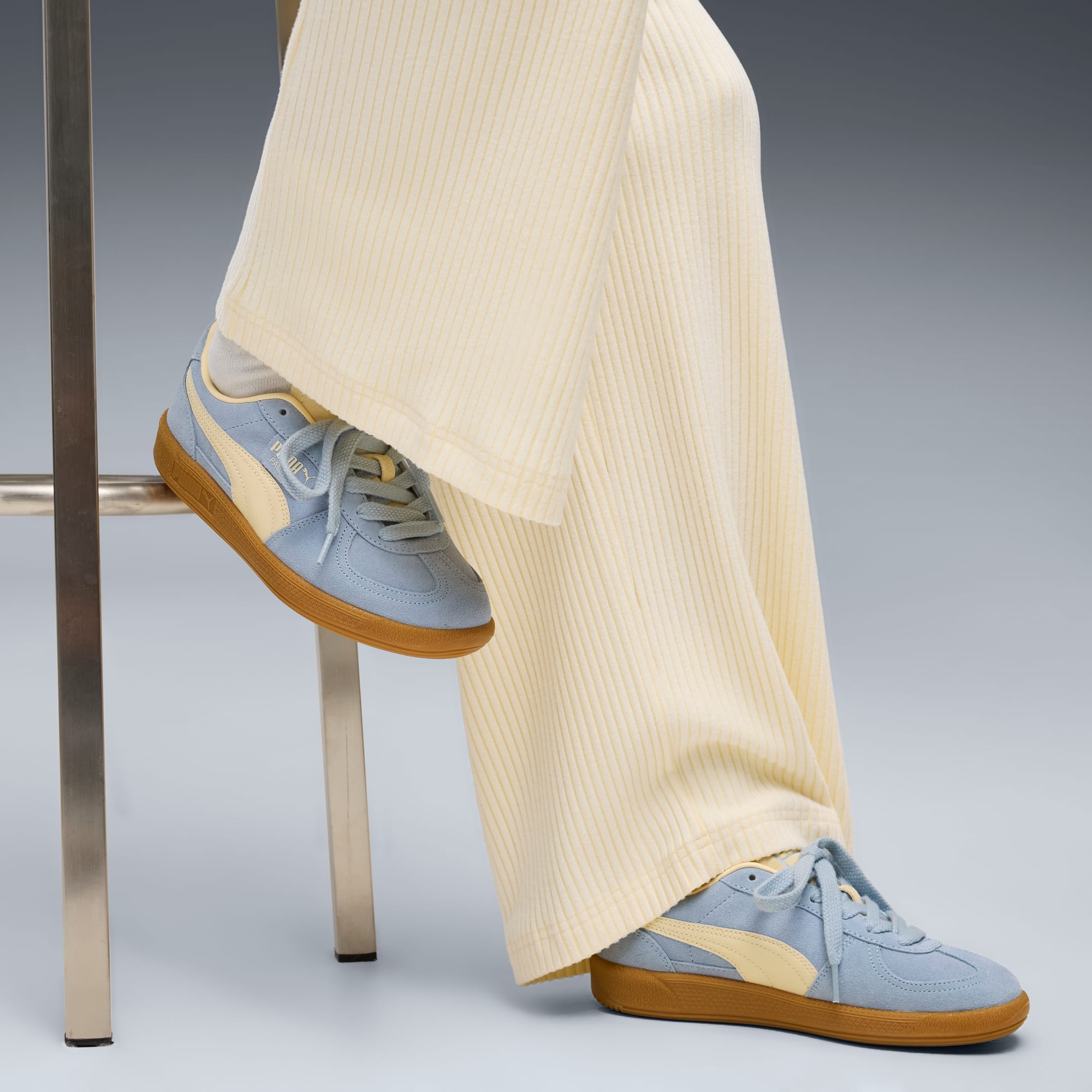 Palermo Sneakers Unisex - Sea Illusion-Buttercream