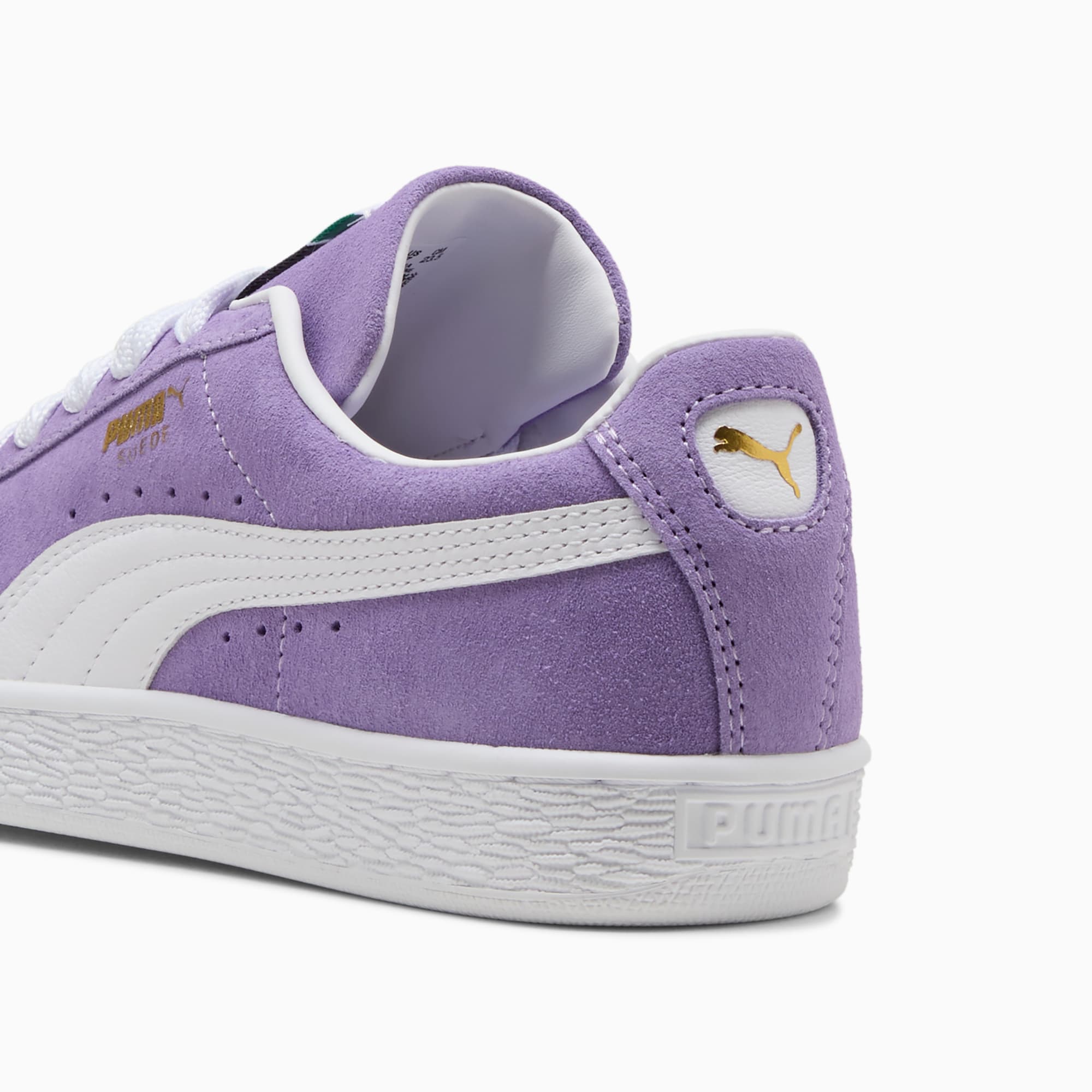 Suede Classic Sneakers Unisex - Lavender Alert-PUMA White