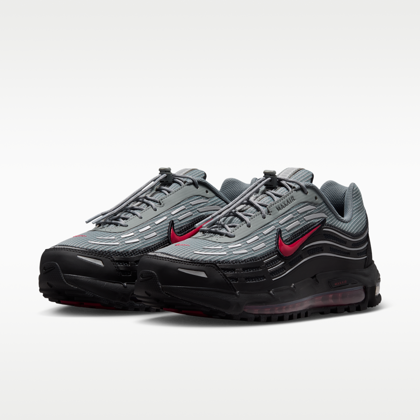 Nike Air Max TL 2.5 - Smoke Grey/Μαύρο/Dark Smoke Grey/Tough Red - 5