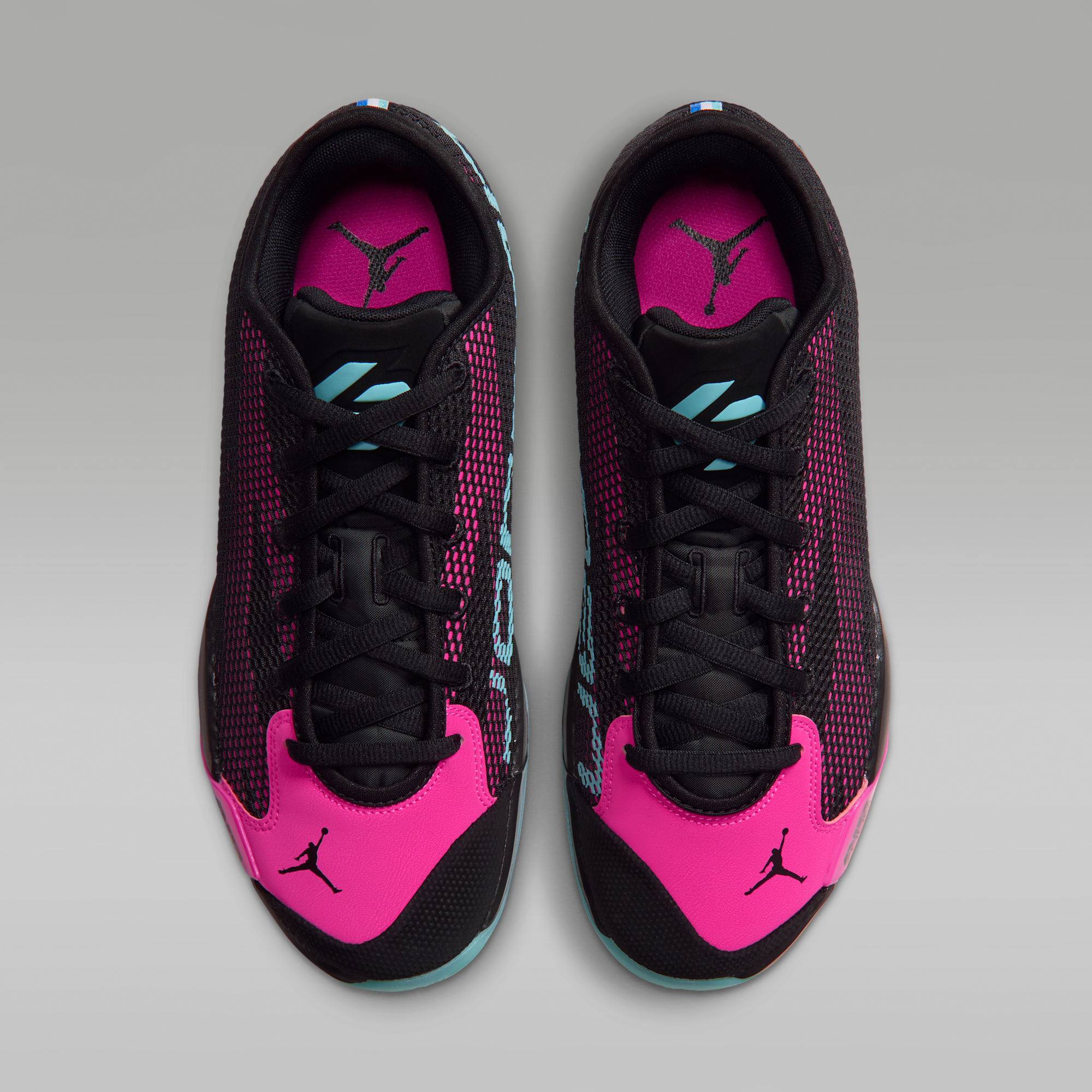Luka 77 - Μαύρο/Laser Fuchsia/Bleached Turquoise - 4