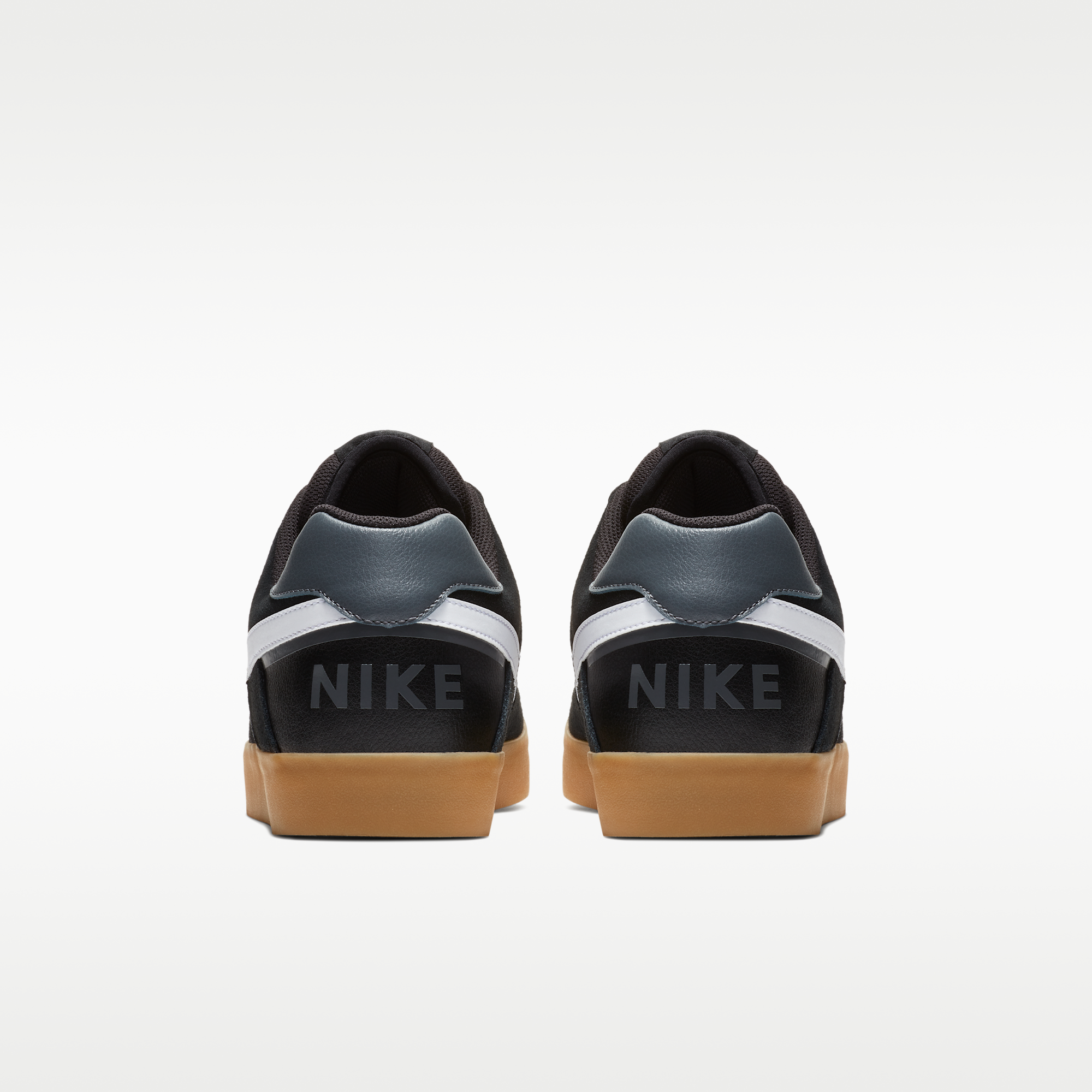 Nike SB Delta Force Vulc - Μαύρο/Gum Light Brown/Dark Grey/Λευκό - 6