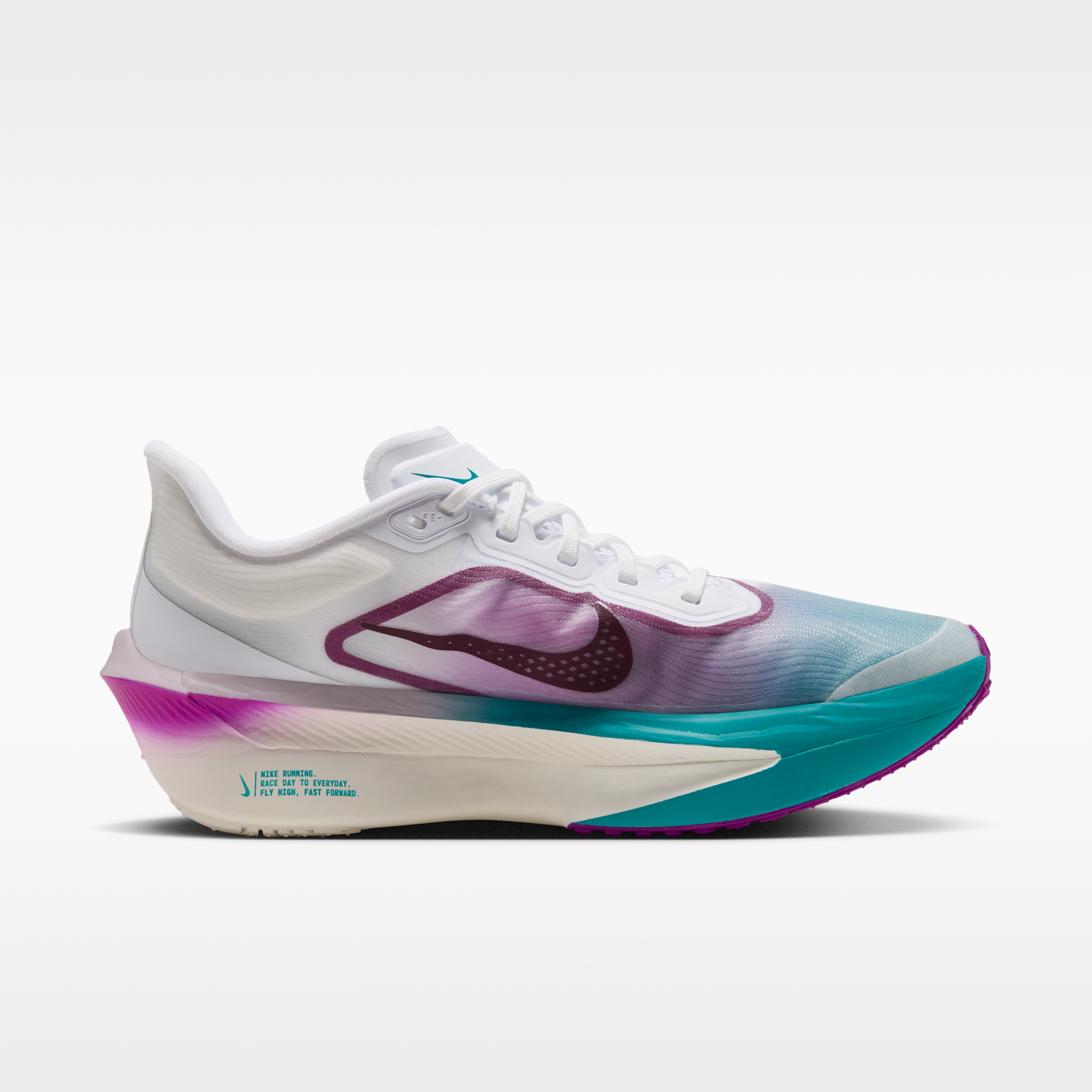 Nike Zoom Fly 6 - Λευκό/Vivid Purple/Energy/Mystic Dates - 3