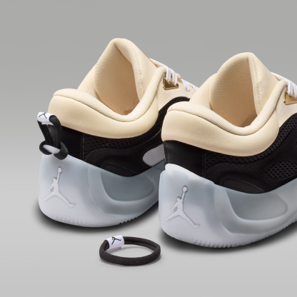 Jordan Heir Series 2 "Precious Medals" - Pearl White/Μαύρο/Metallic Gold/Λευκό - 9