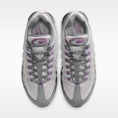Nike Air Max 95 Big Bubble - Cool Grey/Light Smoke Grey/Vast Grey/Bold Berry - 4