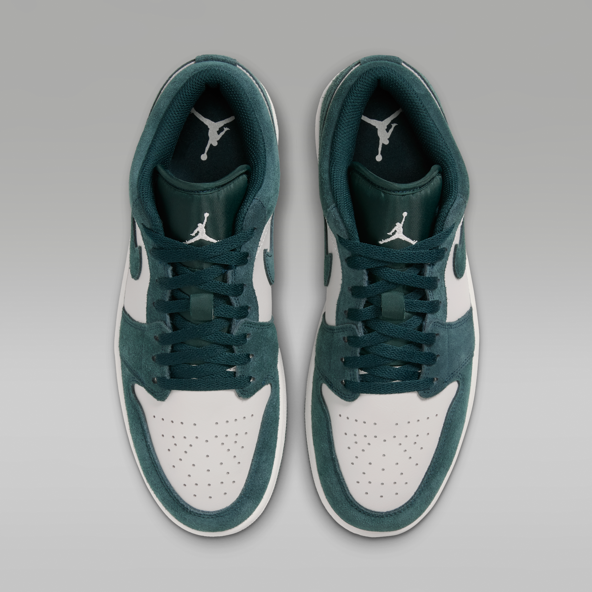 Air Jordan 1 Low - Midnight Spruce/Pale Ivory/Light Orewood Brown - 4