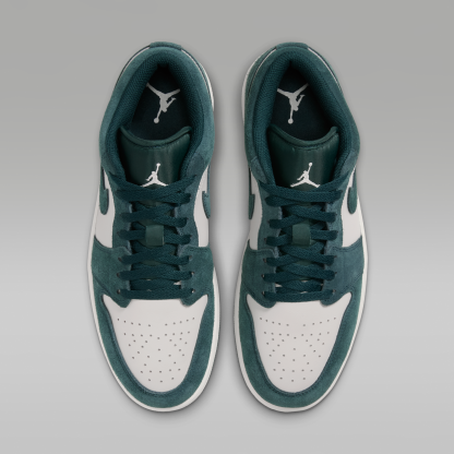 Air Jordan 1 Low - Midnight Spruce/Pale Ivory/Light Orewood Brown - 4