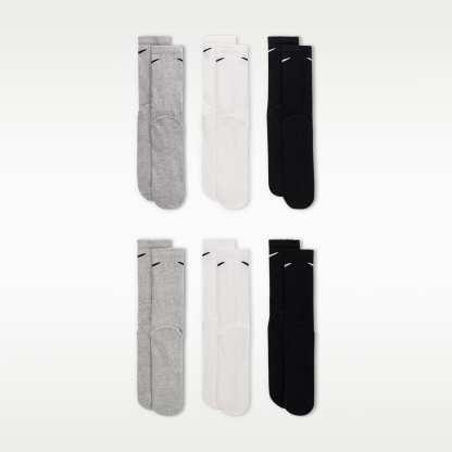 Nike Everyday Cushioned - Nike Everyday Cushioned Crew-Trainingssocken (6 Paar)