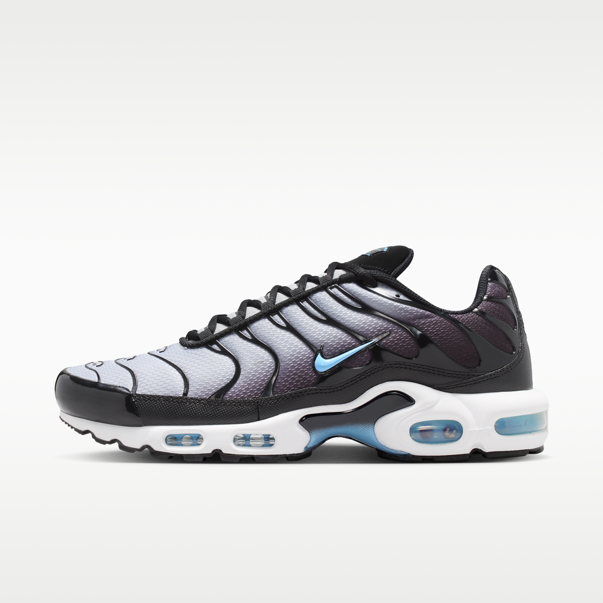 Nike Air Max Plus - Μαύρο/Light Smoke Grey/Λευκό/Football Blue - 1