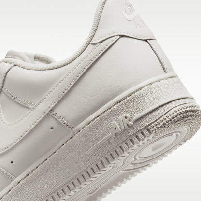 Nike Air Force 1 '07 - Light Bone/Metallic Silver/Light Bone - 8