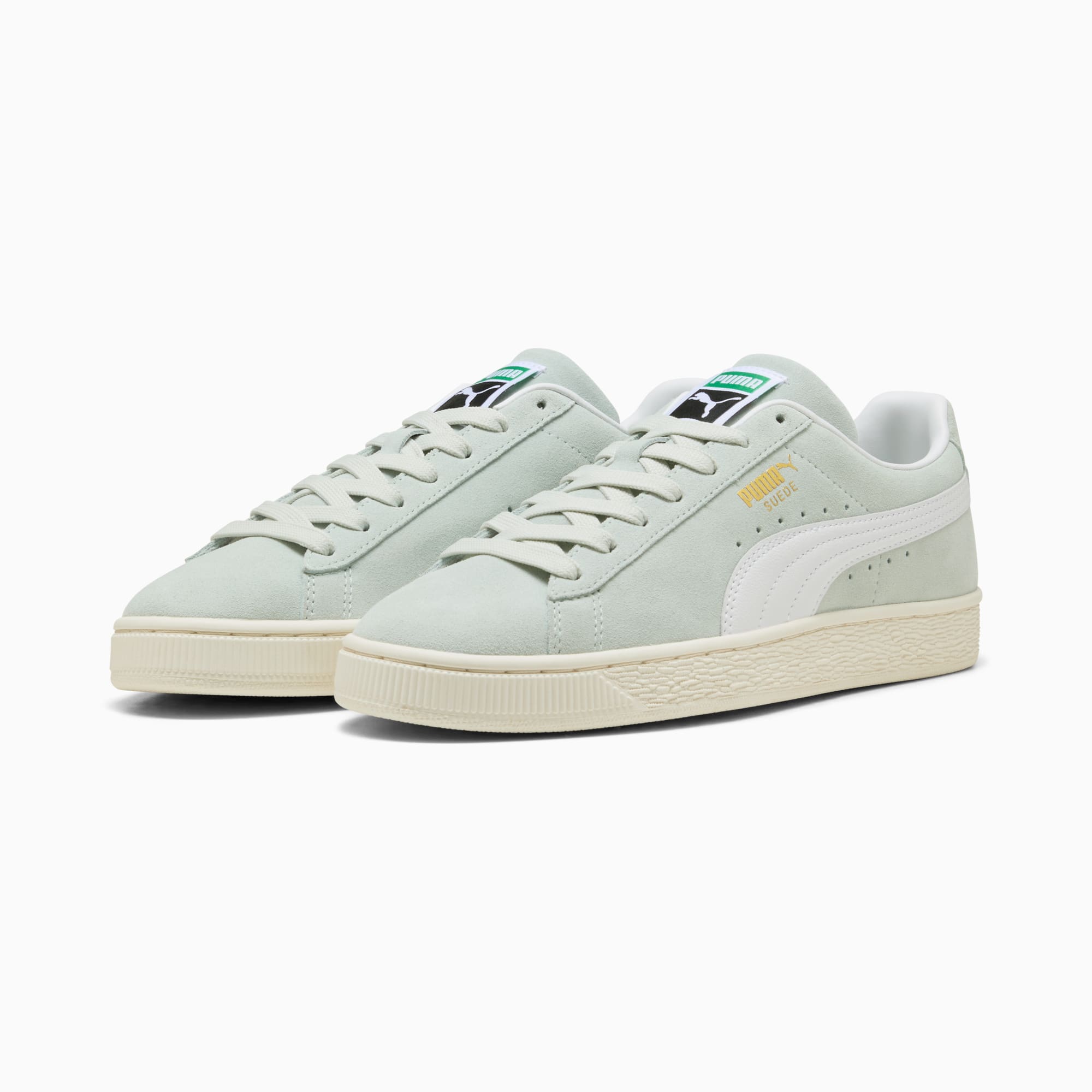 Suede Classic Sneakers Unisex - Créme De Mint-PUMA White