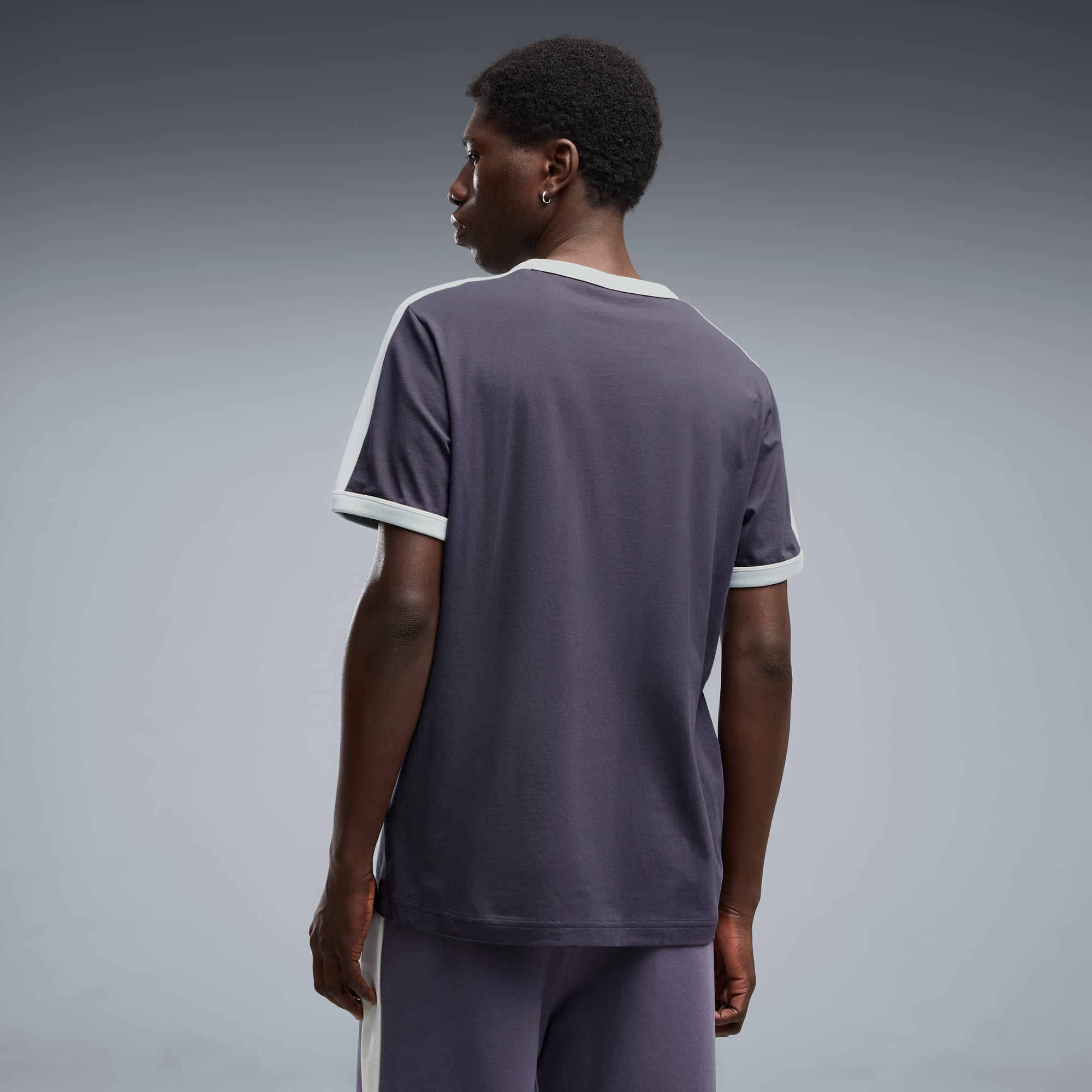 T7 Love Of The Cat Ringer T-Shirt Herren - Inky Depths-Créme De Mint