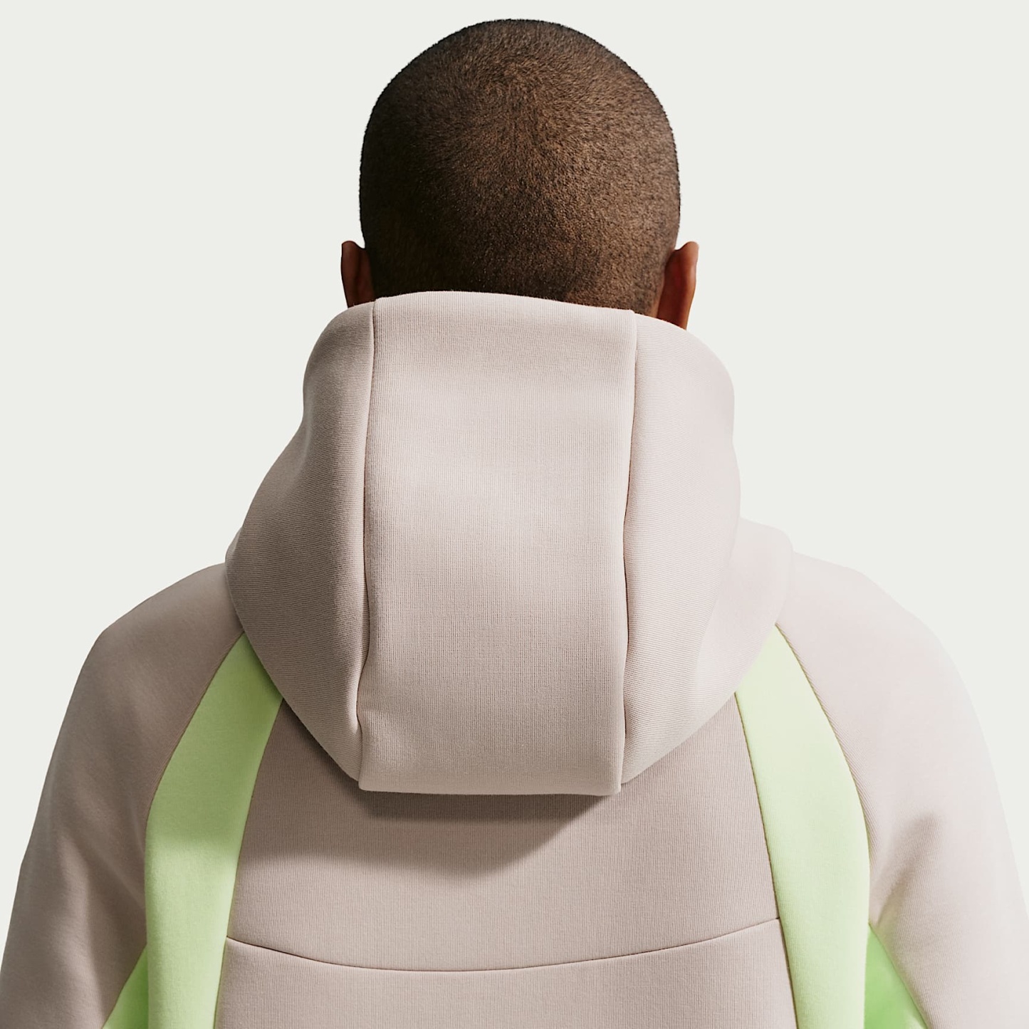 Nike Tech - Nike Tech Windrunner-Fleecejacke mit durchgehendem Reißverschluss und Color-Block-Design (Herren)